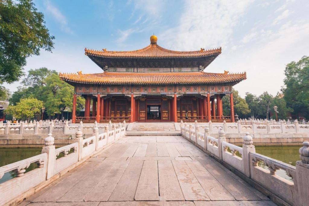 Greentree Inn Beijing Dongcheng District Wangfujin South Luogu Lane Houhai Express Hotel Eksteriør billede