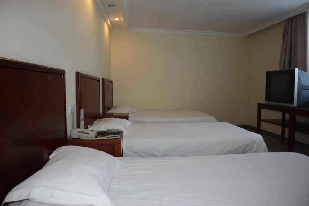 Greentree Inn Beijing Dongcheng District Wangfujin South Luogu Lane Houhai Express Hotel Værelse billede